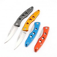 Closed Stainless Steel Blade Folding pocket knife